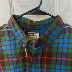 LL Bean Flannel Shirt - Men’s Medium